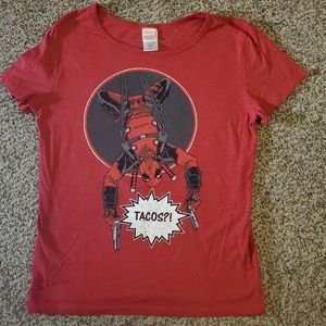 Marvel Deadpool women's L Lootcrate